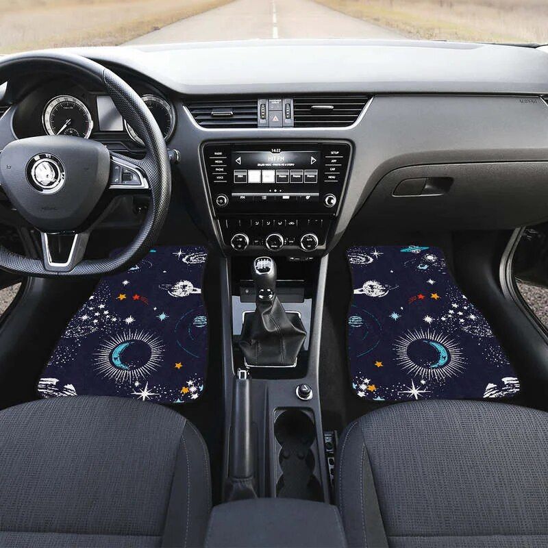 Lisslune | Galactic Outer Space Car Mats