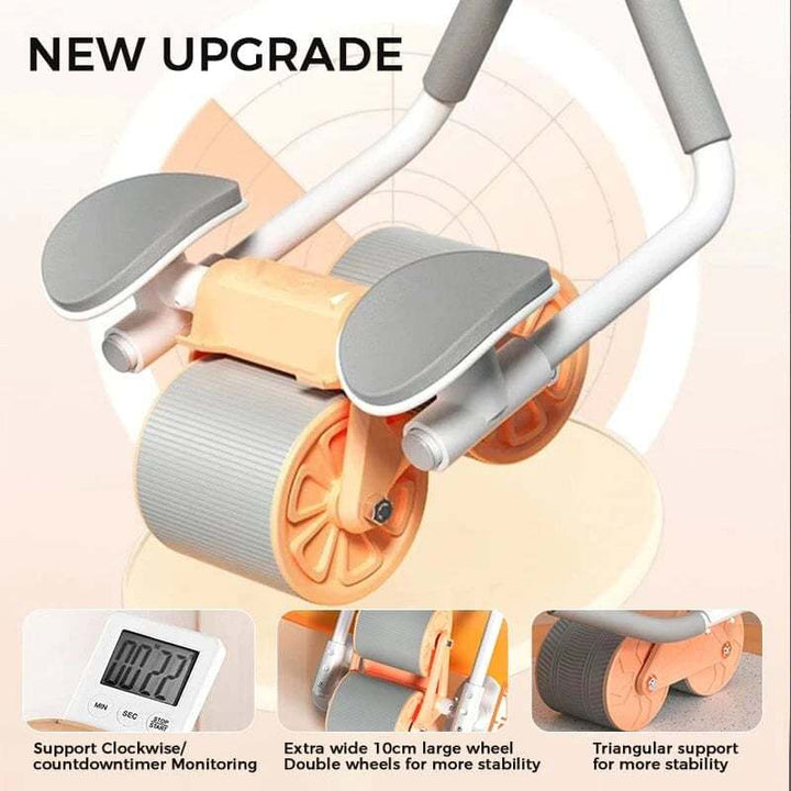 Lisslune | Brand New Upgrade! Get Perfect Abs with our Auto-Rebound Ab Wheel!