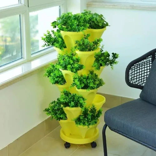 Lisslune | Vertical Garden - PlantStack - Space-saving - Green Grid Solution