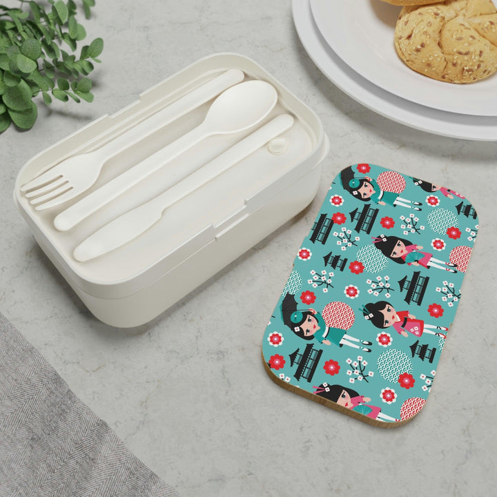 Lisslune | Personalized sustainable wooden bento lunchbox set - elegant meal organizer