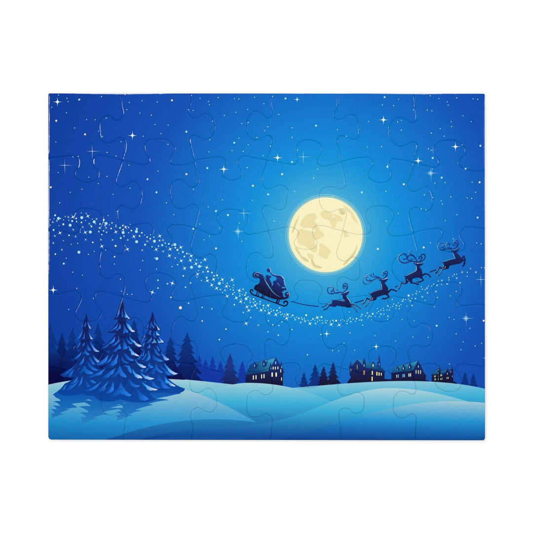 Lisslune | Customizable Family Puzzle Set in Stylish Metal Box - Made in the USA for Quality Time