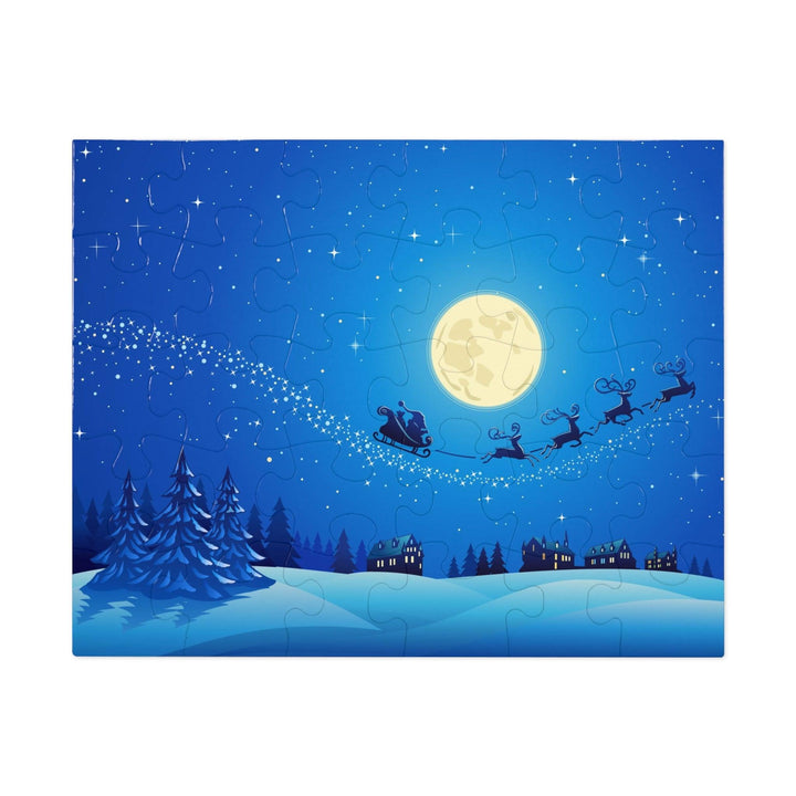 Lisslune | Customizable Family Puzzle Set in Stylish Metal Box - Made in the USA for Quality Time