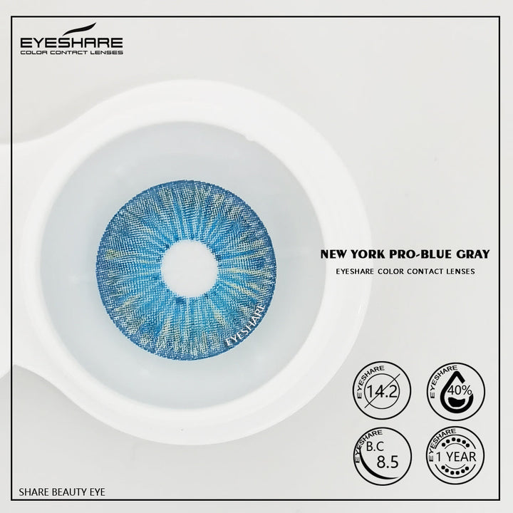 Rynx NewYork Blue 14.2mm 1 Pair | 1 Year