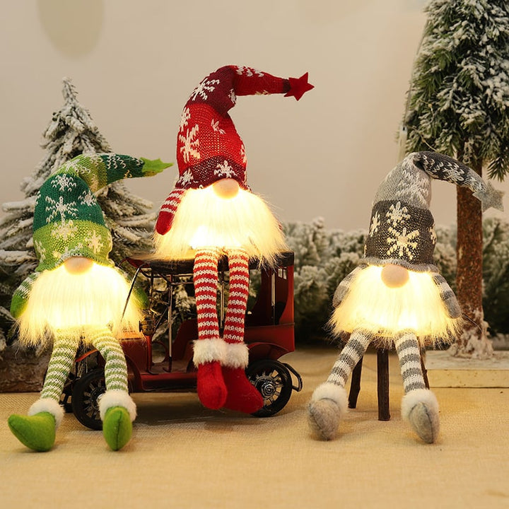 Lisslune | Lighted Christmas Gnome