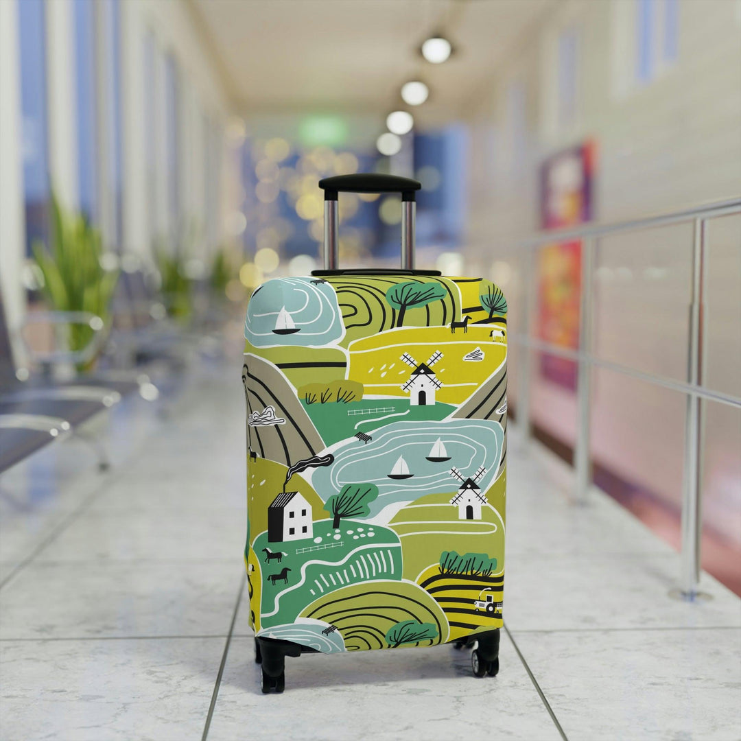 Lisslune | Chic Travel Armor: Trendy Peekaboo Luggage Protection for the Fashion-Conscious Traveler