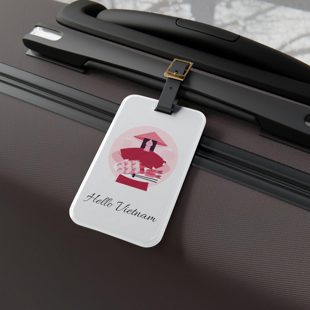 Lisslune | Personalized Elegant Acrylic Luggage Tag Collection: Travel with Flair