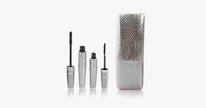 Lisslune | Fiber eyelashes with black mascara
