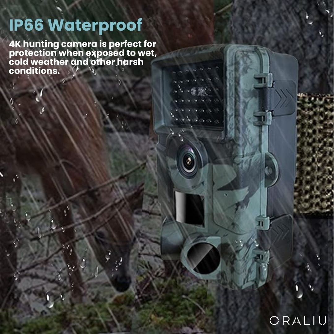 Lisslune | 4K Ultra HD Wildlife Camera – 60MP with App Control