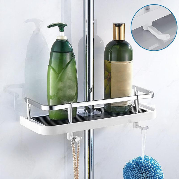 Lisslune | Shower rod storage shelf