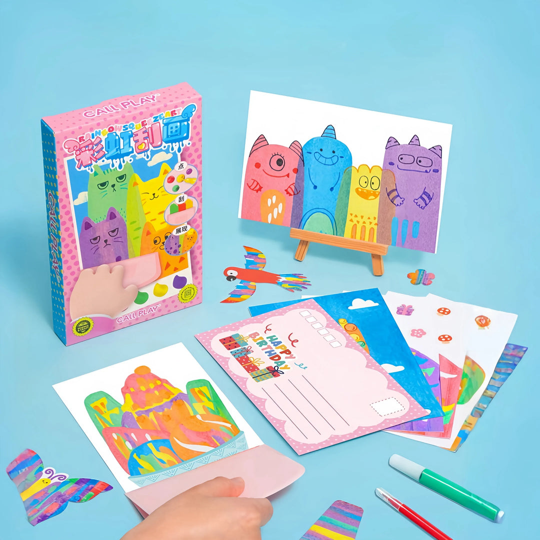 Lisslune | MagicArt – Creative Scratching Fun Set