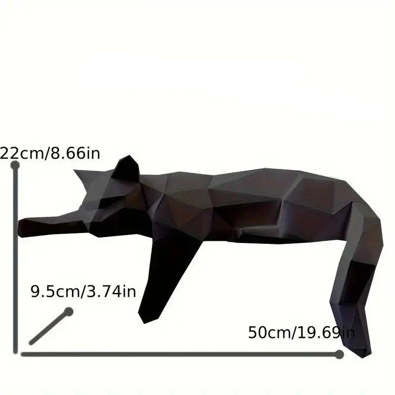 Lisslune | GeoCat – Abstract Cat Sculpture Modern & Elegant Home Décor