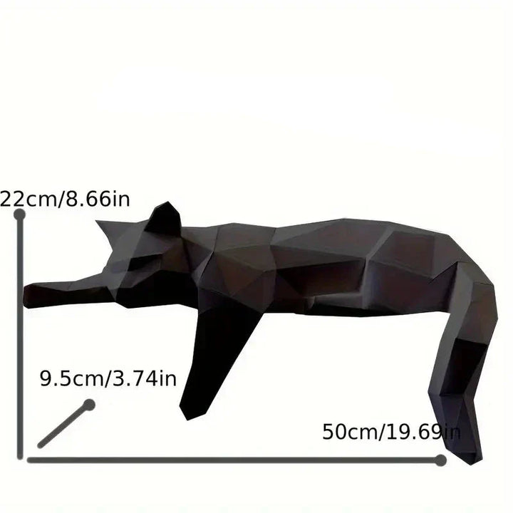 Lisslune | GeoCat – Abstract Cat Sculpture Modern & Elegant Home Décor