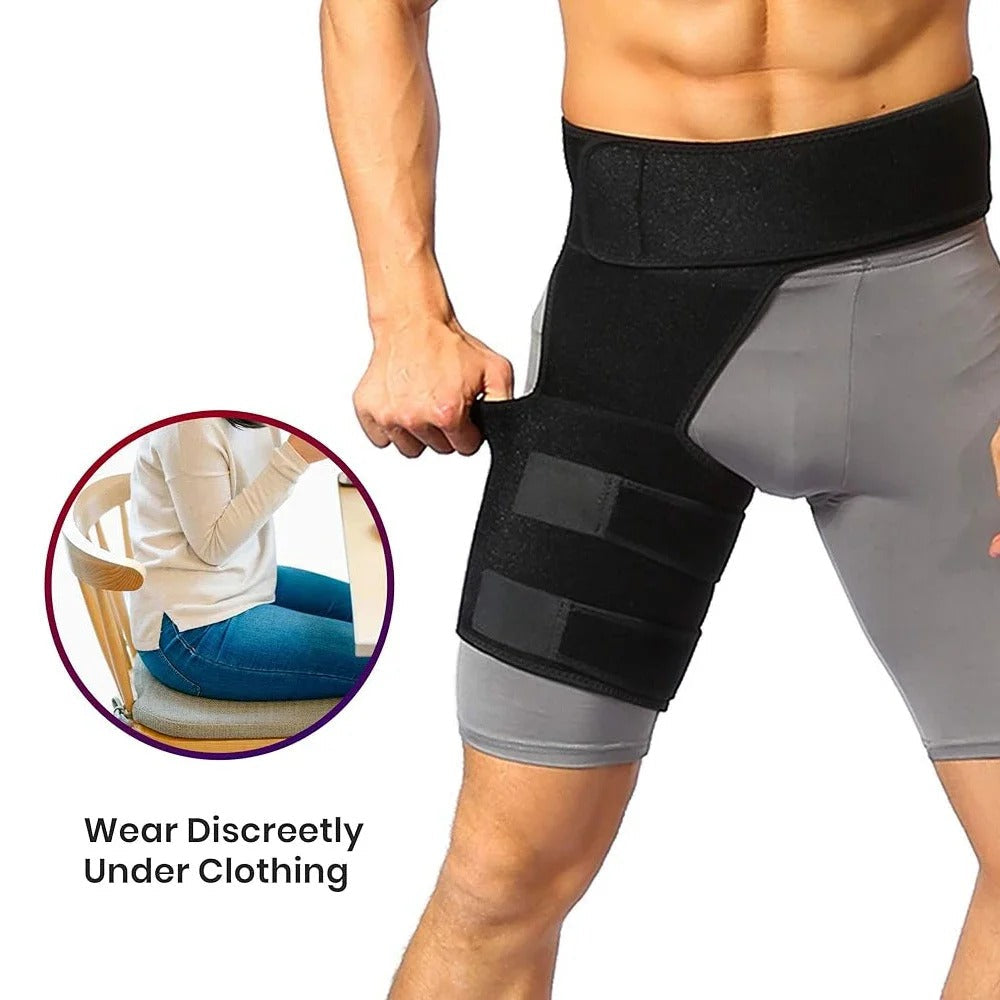 Lisslune | HipFlex Pro – Adjustable Orthopedic Hip Brace for Pain Relief and Support