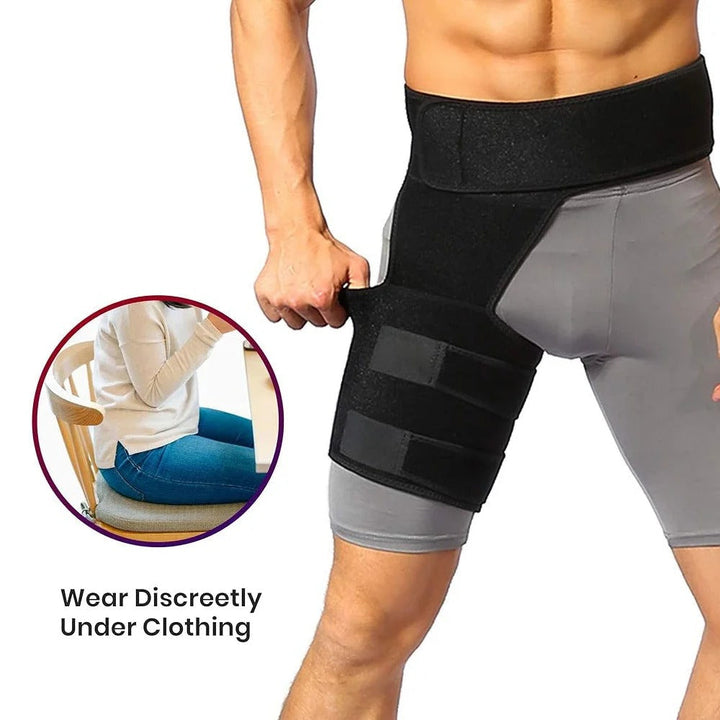 Lisslune | HipFlex Pro – Adjustable Orthopedic Hip Brace for Pain Relief and Support