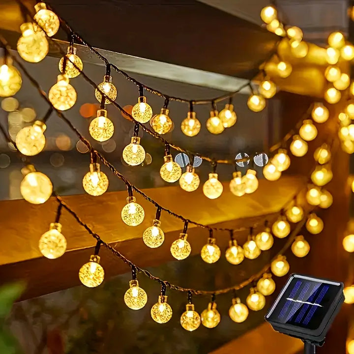 Lisslune | Solar flower light chain for the garden