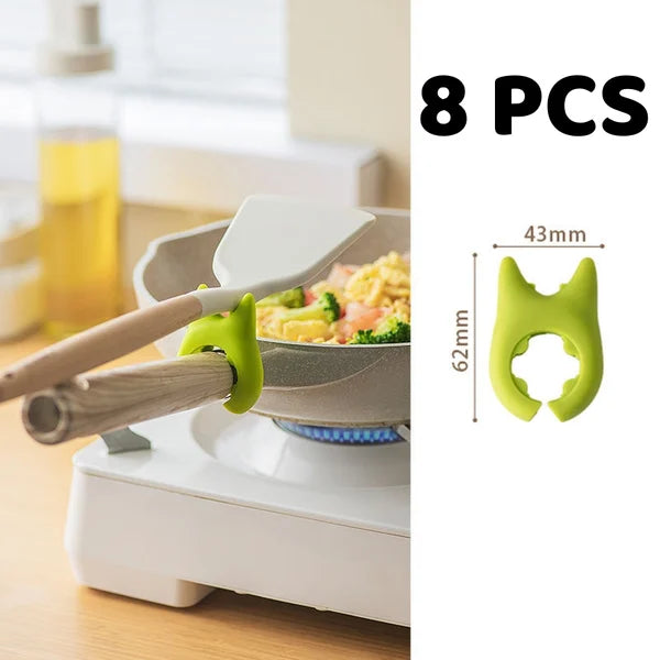 Lisslune | Silicone spoon holder pot clip
