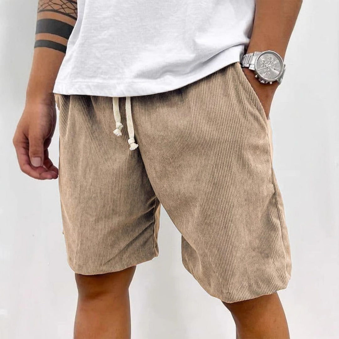 Lisslune | Men's Casual Drawstring Cord Shorts