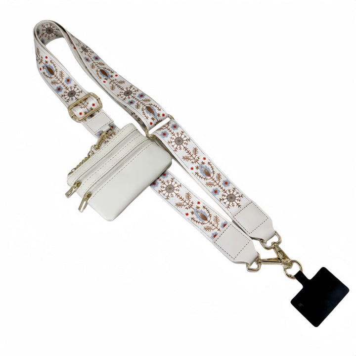 Lisslune | Adjustable Phone Lanyard Crossbody Strap with Wallet