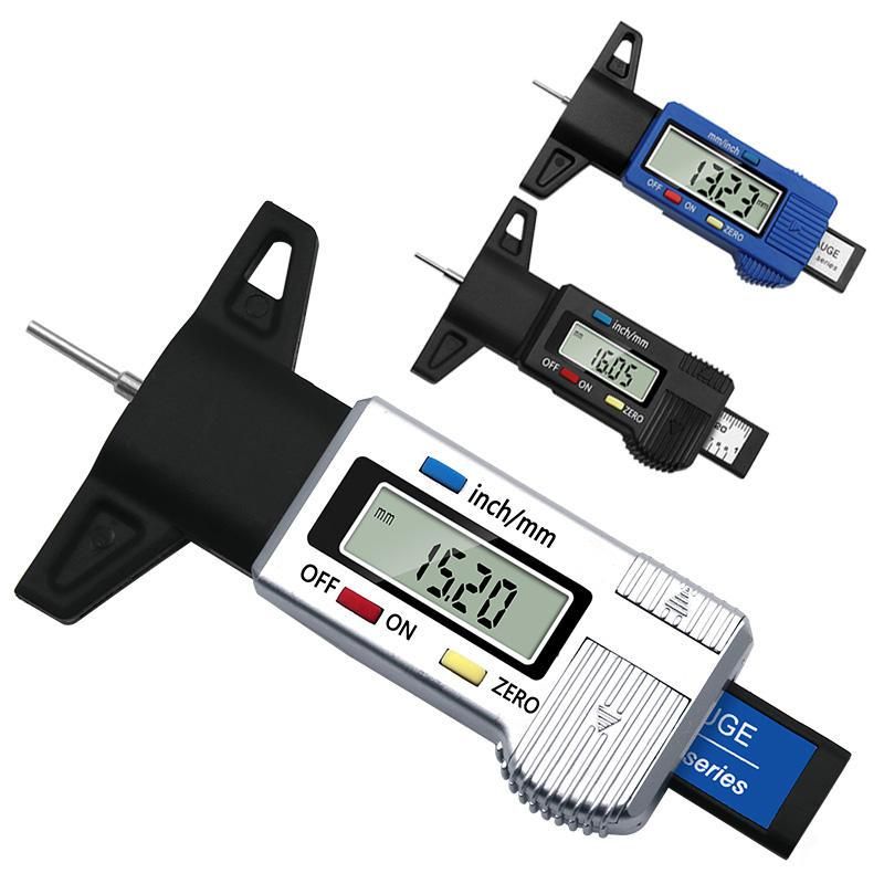 Lisslune | Essential Digital Tread Depth Gauge - Precision Car Tire Monitoring Tool