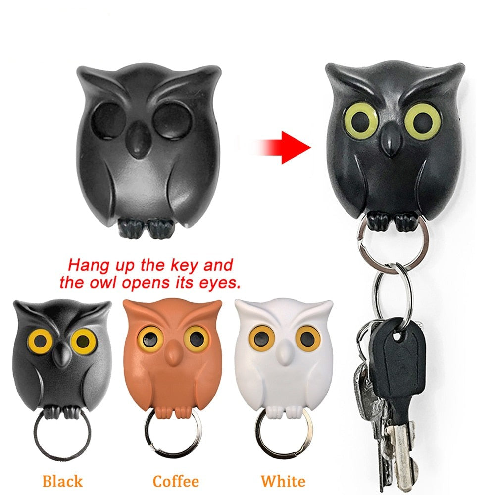 Lisslune | Artful Charming Animal Magnetic Keychain Organizer Hook