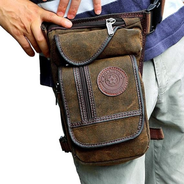 Lisslune | Outdoor Leg Bag – Waterproof Motorcycle Thigh & Hip Pouch for Travel & Adventure