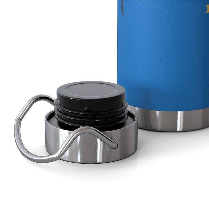 Lisslune | Merry Moments 22 Oz Stainless Steel Insulated Holiday Water Bottle