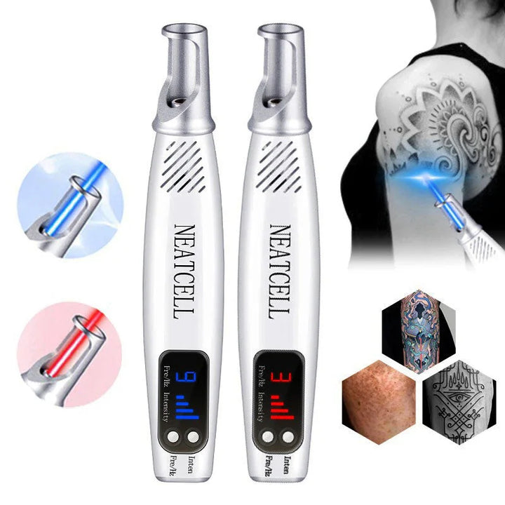 Lisslune | Laser Removal Pen | Laser Tattoo Removal Red & Blue