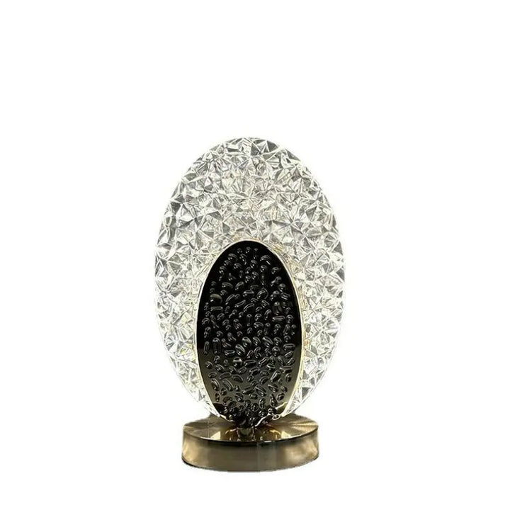 Lisslune | Modern & Luxury Peacock Table Lamp - CrystalGlow