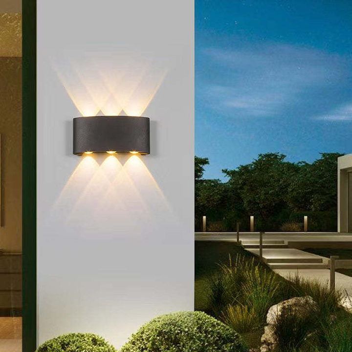 Lisslune | Outdoor Waterproof Aluminum LED Wall Light