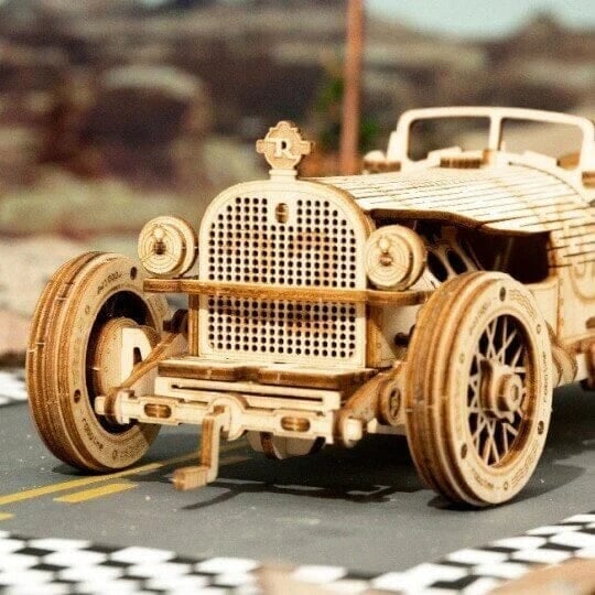 Lisslune | Super Wooden Mechanical Model Puzzle Set