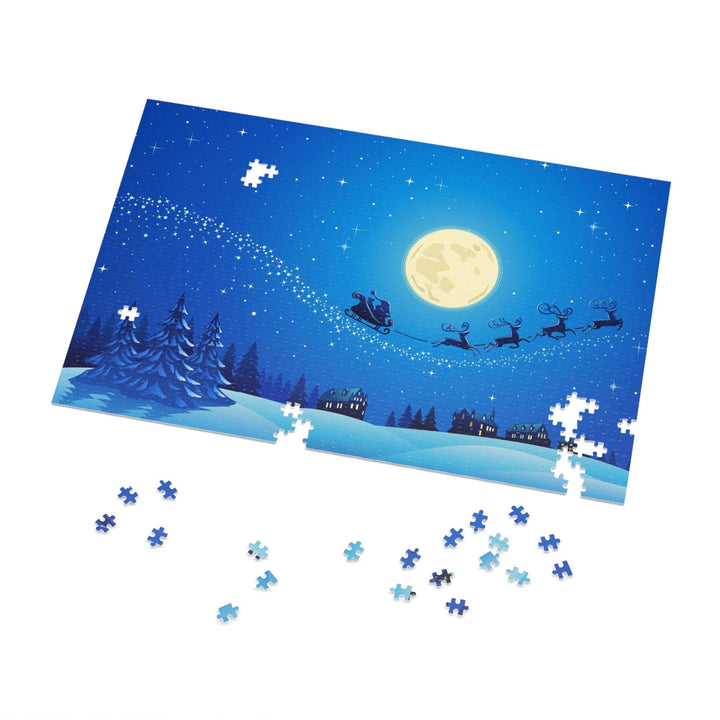 Lisslune | Customizable Family Puzzle Set in Stylish Metal Box - Made in the USA for Quality Time