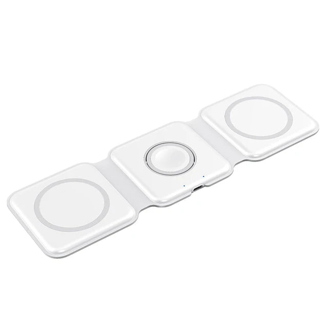 Lisslune | Magnetic foldable wireless charger, compact charging, anytime, anywhere!