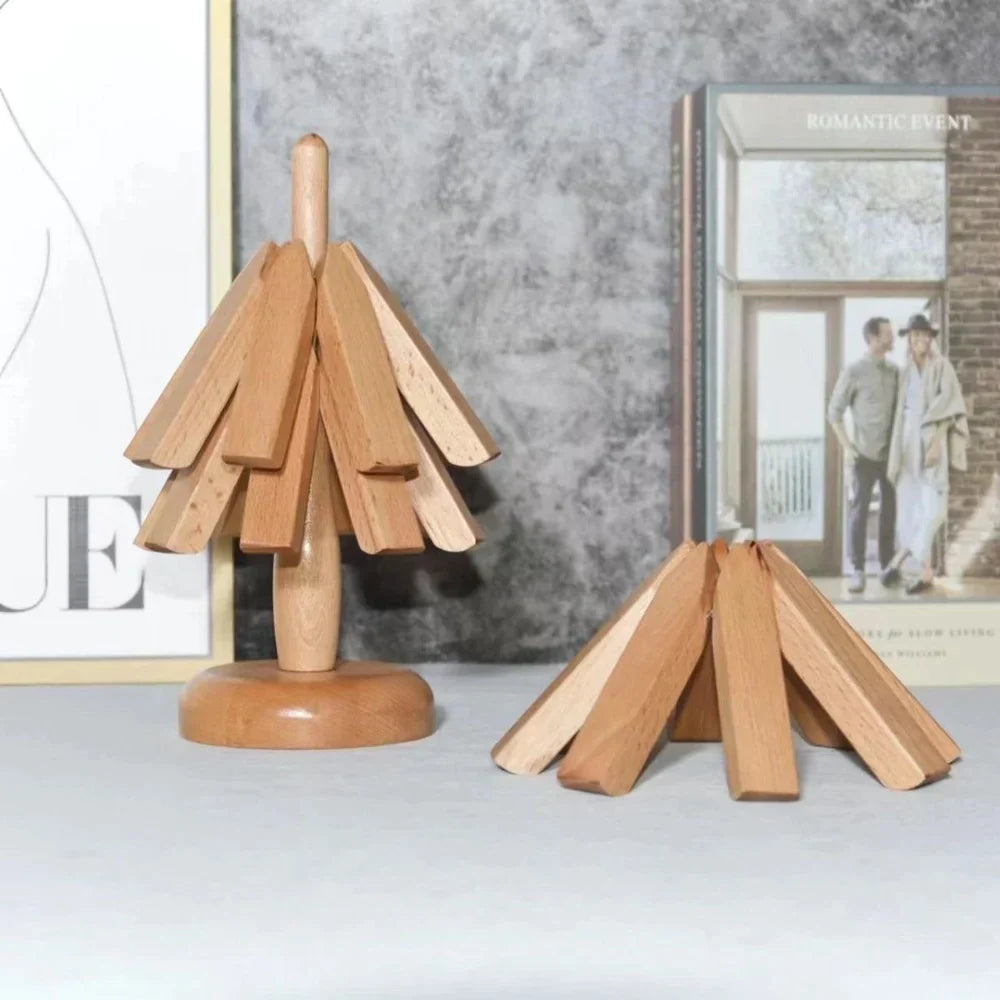 Lisslune | Tree Shape Coaster Set