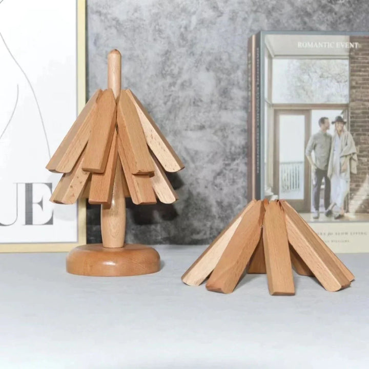 Lisslune | Tree Shape Coaster Set