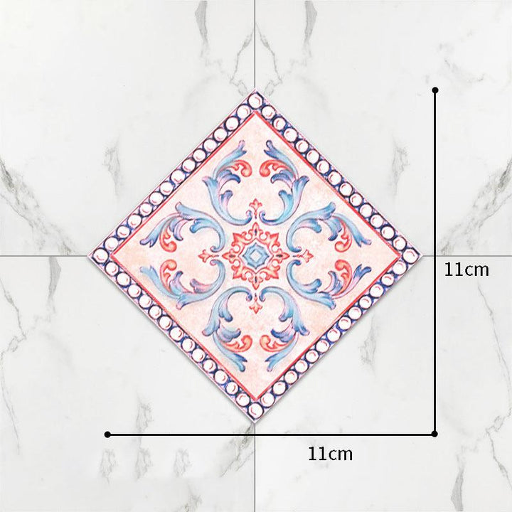Lisslune | Chic Diagonal Design PVC Tile Decal Collection - Elevate Your Home Decor!