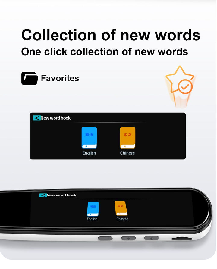 Lisslune | 112 Language Translation Scanning Reading Pen