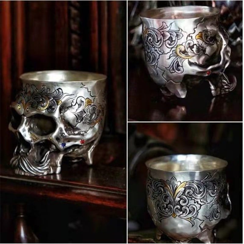 Lisslune | Holy Grail of life - Handmade Silver Wine Cup