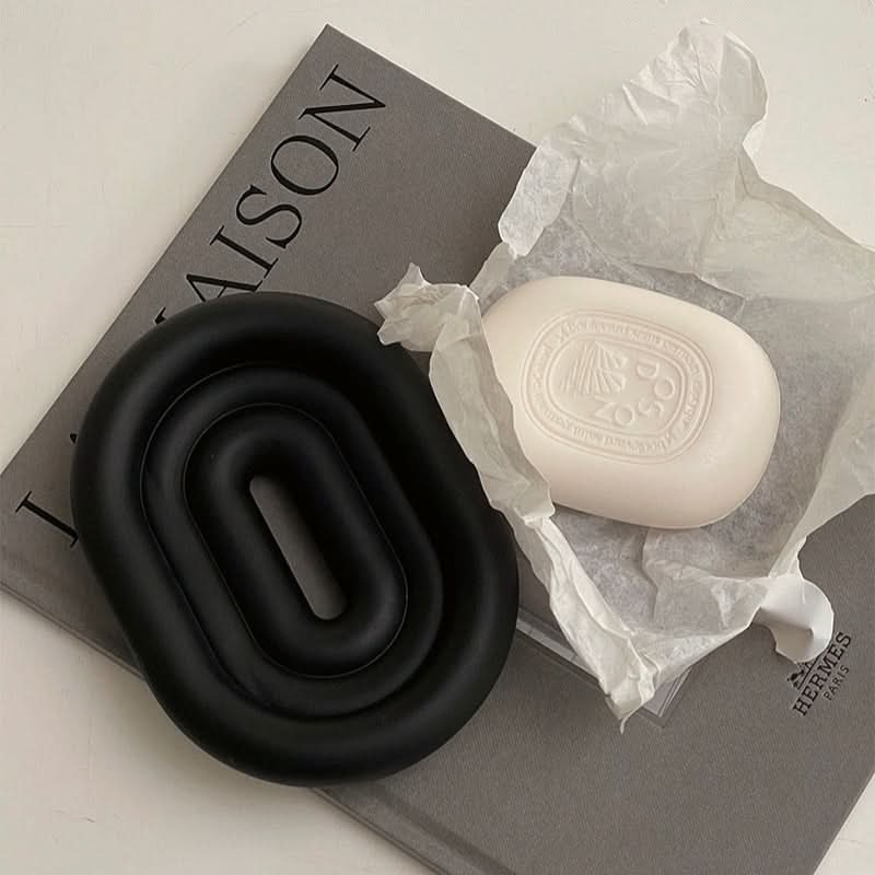 Lisslune | LUXDISH – Abstract soap dish and bathroom shelf