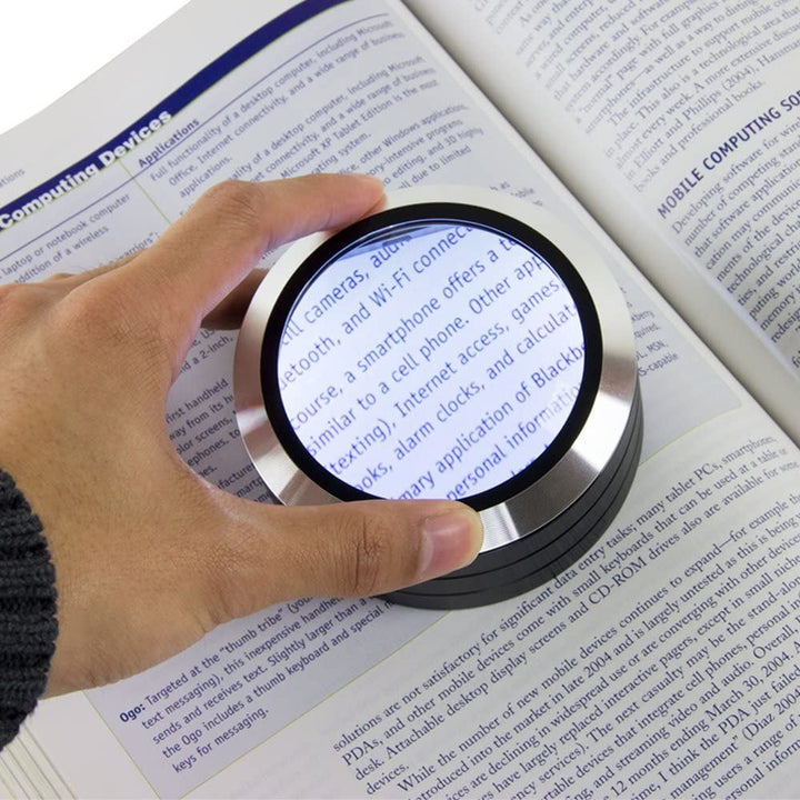 Lisslune | LED Reading Magnifier