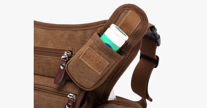 Lisslune | Outdoor Sports Leg Bag - Made from 600D polyester fabrics - PU waterproof - Adjustable & removable leg straps - Two side zip pockets - Multifunctional bag