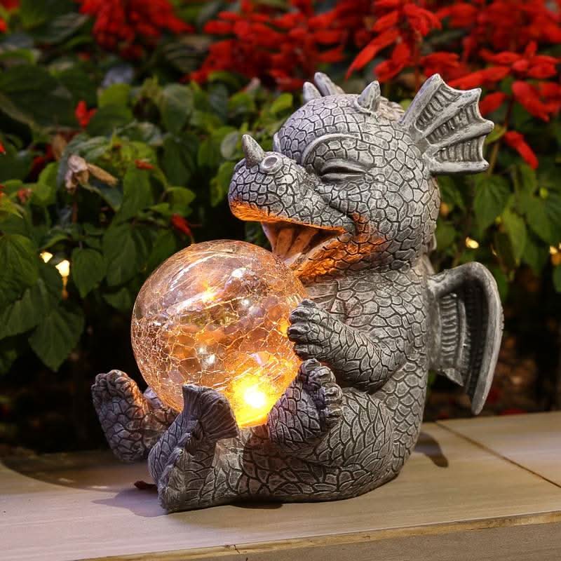 Lisslune | LED Dragon Shaped Table Lamp Rechargeable