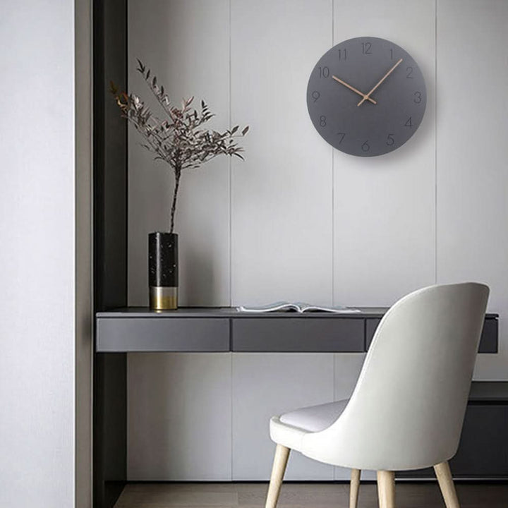 Lisslune | NordWhisper Wall Clock – Silent wall clock in Nordic design