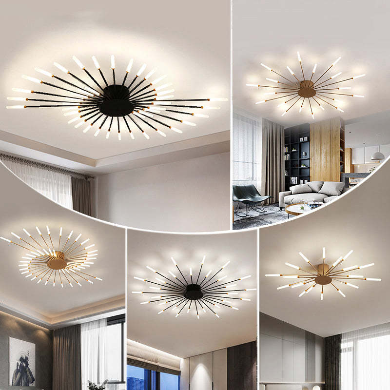 Lisslune | GlowHaven - Sleek Ceiling Lamp for Home Spaces