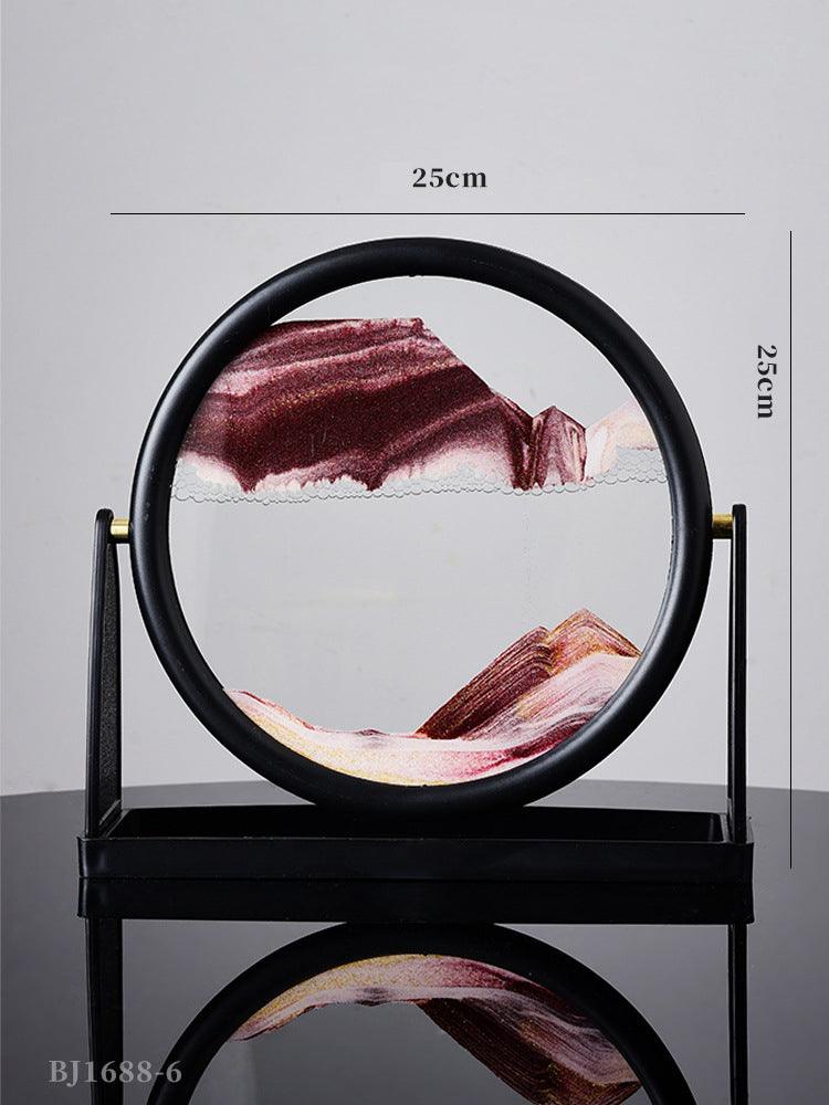 Lisslune | Fascinating 3D glass water sand art for a tranquil environment