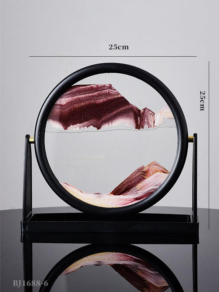 Lisslune | Fascinating 3D glass water sand art for a tranquil environment