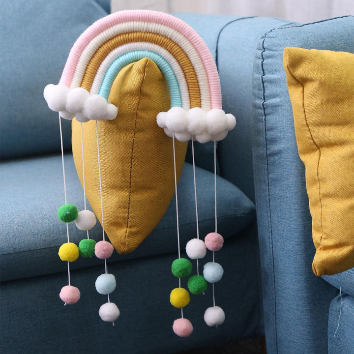 Lisslune | Nordic Holiday Cloud Wall Decorations: Handmade Festive Home Decor for Cozy Winter Atmospheres
