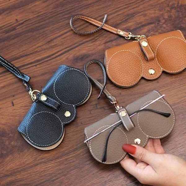 Lisslune | Soft Leather Sunglasses Case