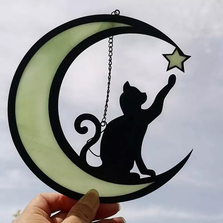 Lisslune | MoonlitWhiskers – Magical LED lights for cats and crescent moon
