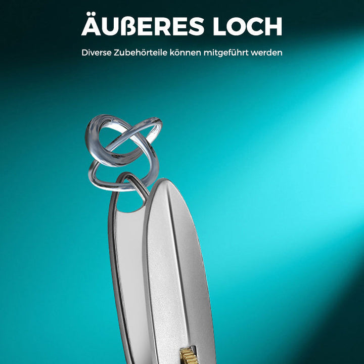 Lisslune | Nail clipper made of stainless steel with a large opening