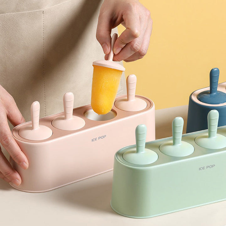 Lisslune | Silicone Ice on a Stick Ice Cream Mold Set